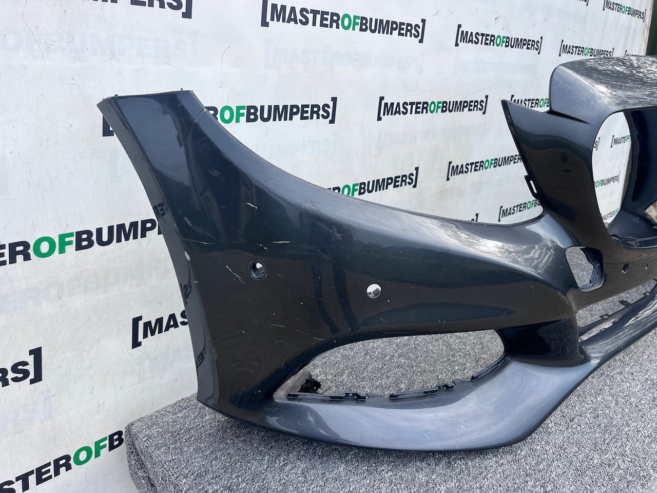 Mercedes C Class Se A205 Premium 2015-2018 Front Bumper 6 Pdc Genuine [e295]