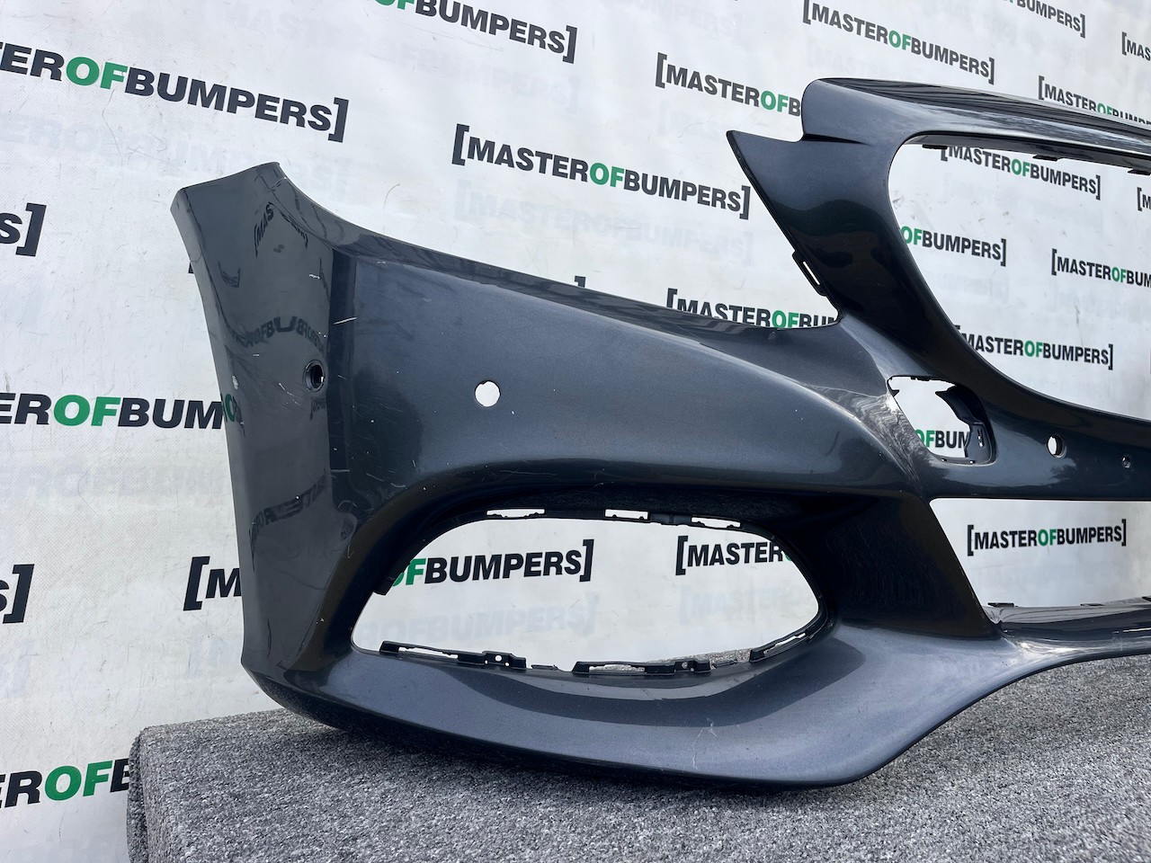 Mercedes C Class Se A205 Premium 2015-2018 Front Bumper 6 Pdc Genuine [e295]
