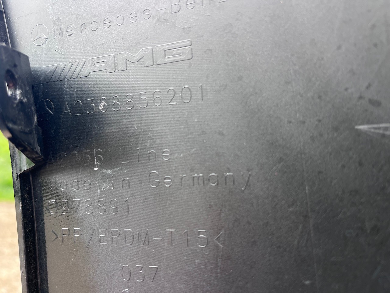 Mercedes Cle E Class Coupe A236 2023-on Rear Bumper Black 6 Pdc Genuine [e300]