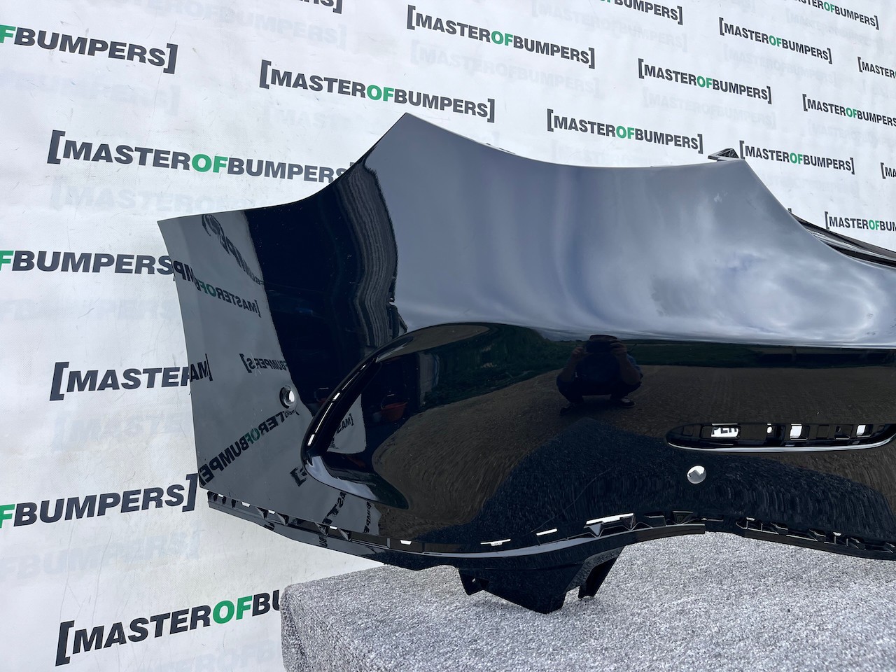 Mercedes Cle E Class Coupe A236 2023-on Rear Bumper Black 6 Pdc Genuine [e300]