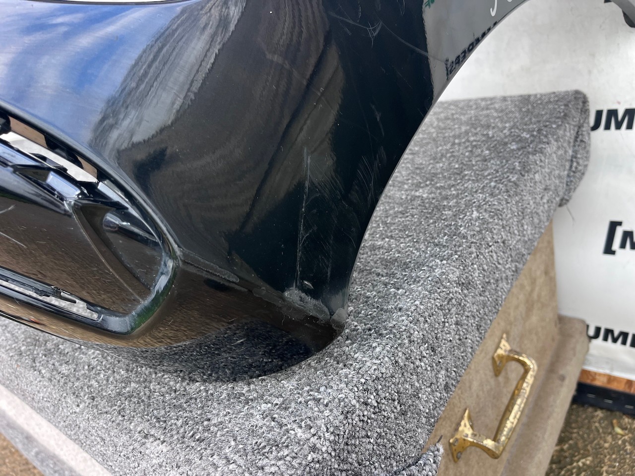 Mercedes Gle Amg Sport Premium A166 2015-2018 Front Bumper 6 Pdc Genuine [e306]