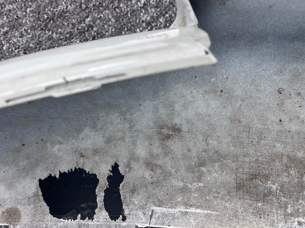 Mercedes A Class Amg A177 Hatchback 2019-2022 Front Bumper 6 Pdc Genuine [e313]