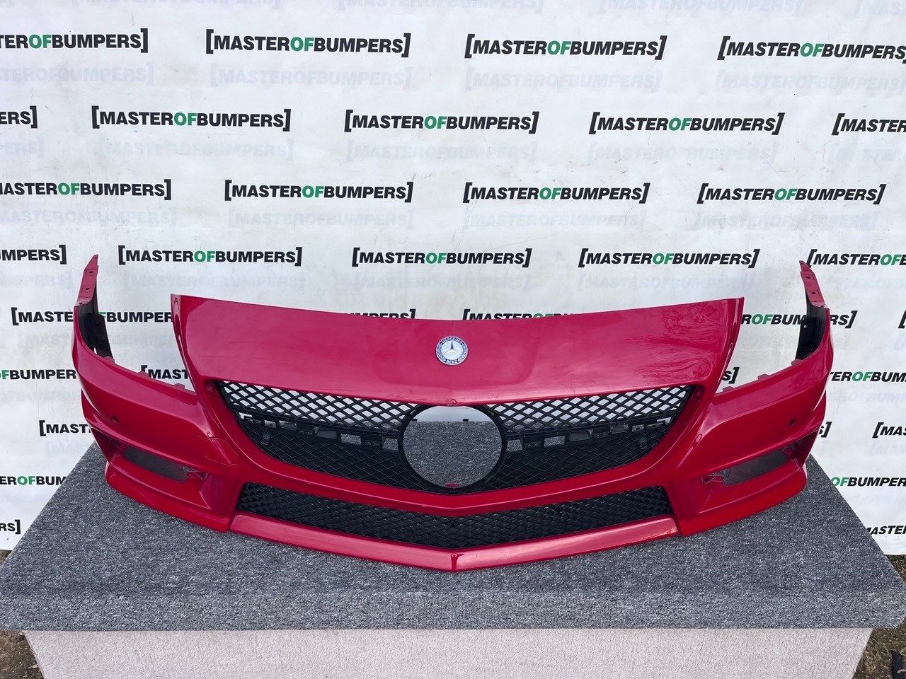 Mercedes Slk Amg Sport A172 Mk3 2012-2015 Front Bumper 6 Pdc Genuine [e316]
