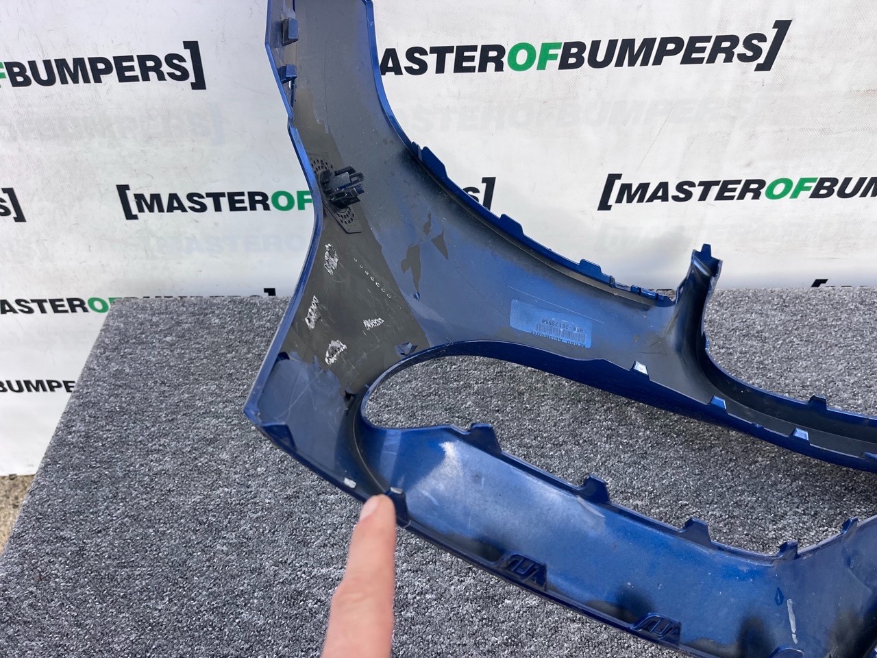 Mercedes Glc Amg Sport A253 Lift 2019-2023 Front Bumper 6 Pdc Genuine [e317]