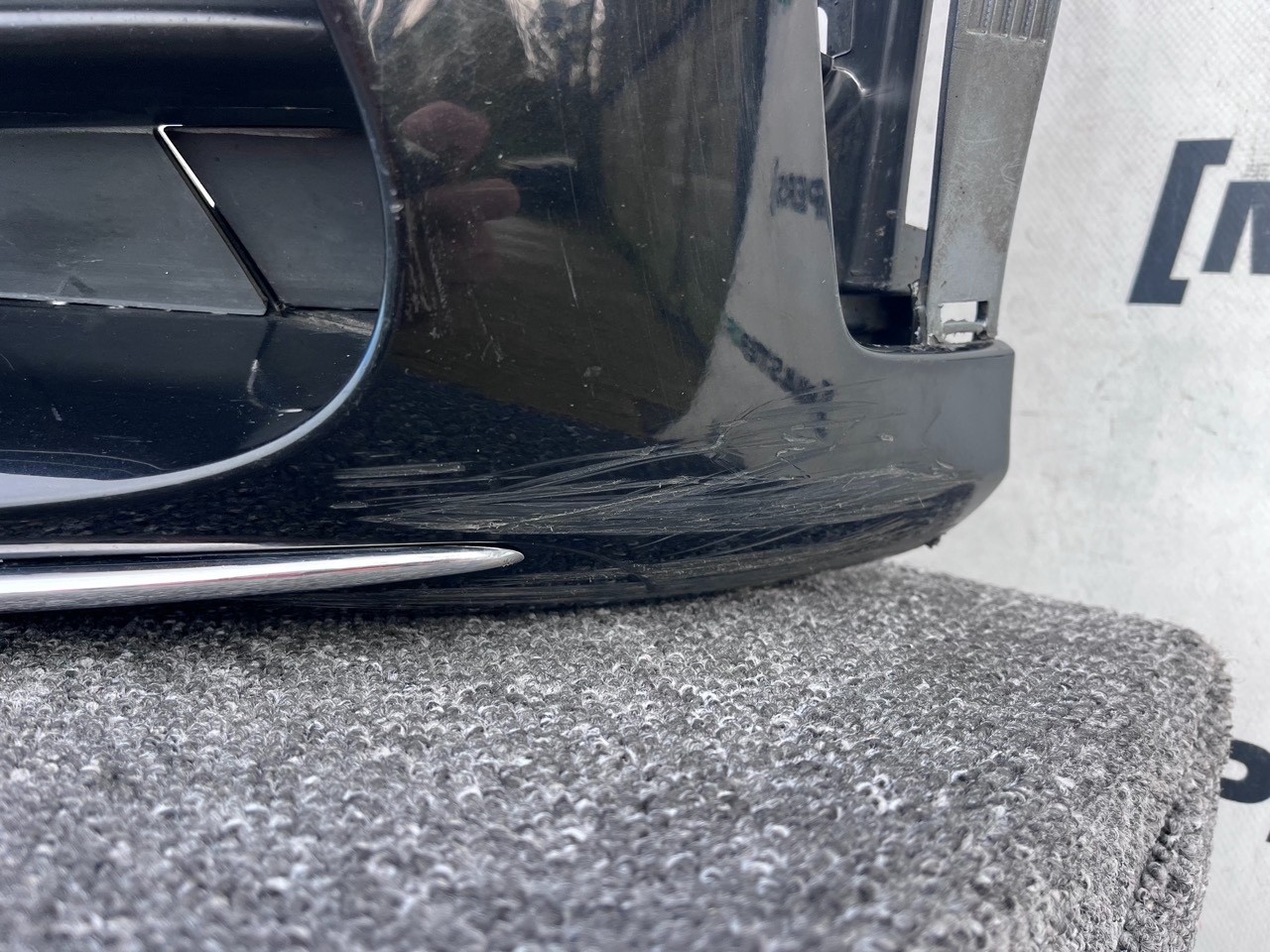 Mercedes C Class Amg A205 Facelift 2019-2022 Front Bumper 6 Pdc Genuine [e854]