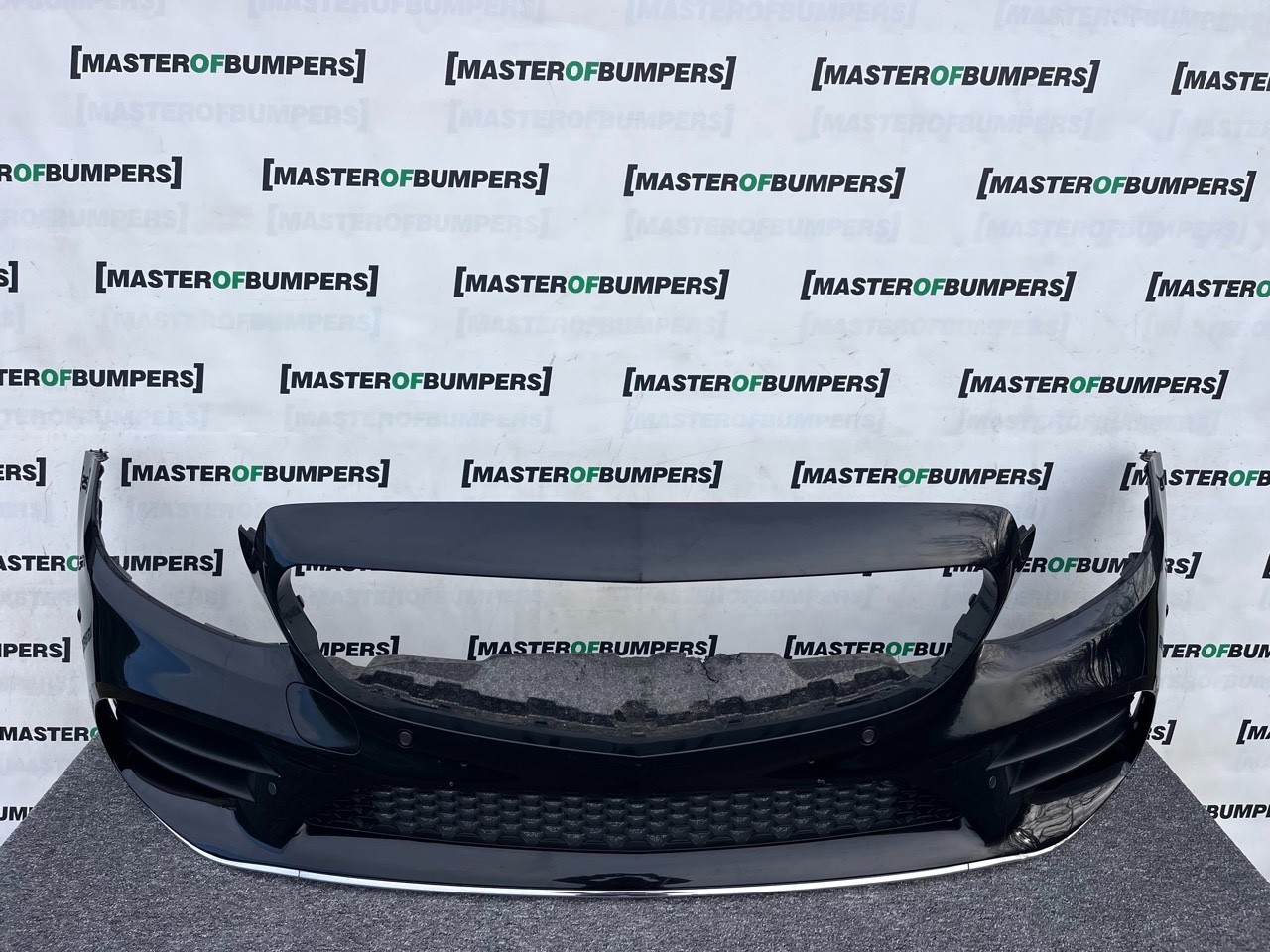 Mercedes C Class Amg A205 Facelift 2019-2022 Front Bumper 6 Pdc Genuine [e854]