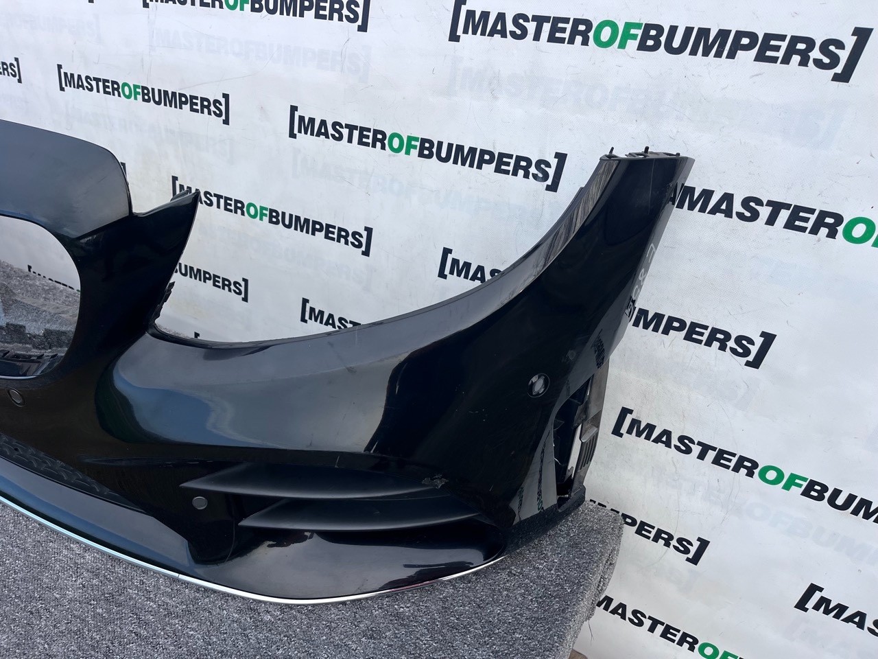 Mercedes C Class Amg A205 Facelift 2019-2022 Front Bumper 6 Pdc Genuine [e854]