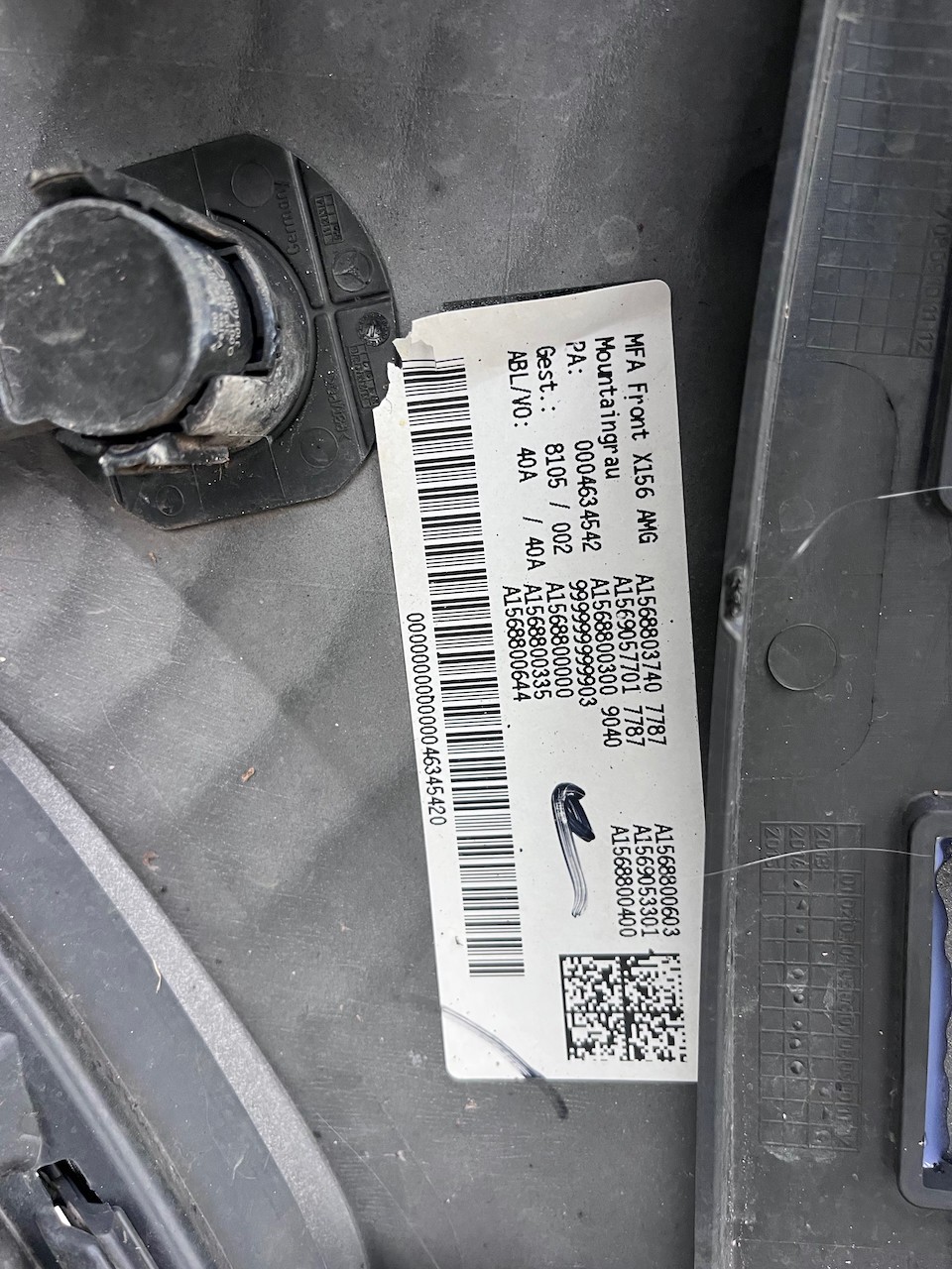 Mercedes Gla Amg Line 4 Matic A156 2012-2016 Front Bumper Genuine [e338]