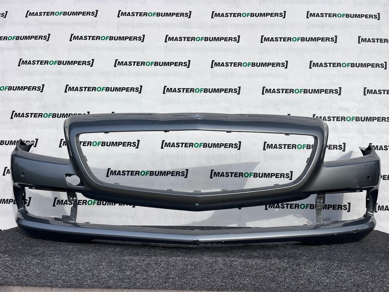 Mercedes Slk Sport Line A172 Mk3 2012-2015 Front Bumper 6 Pdc Genuine [e269]