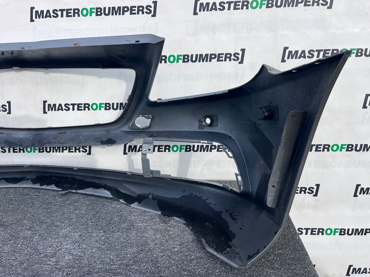 Mercedes Slk Sport Line A172 Mk3 2012-2015 Front Bumper 6 Pdc Genuine [e269]