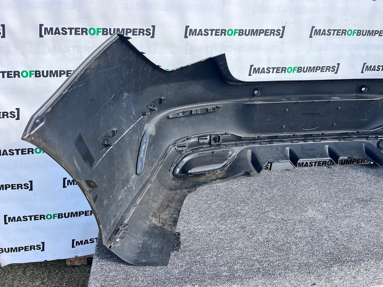 Mercedes Cla Amg Shooting Brake A118 2019-2023 Rear Bumper 6 Pdc Genuine [e357]