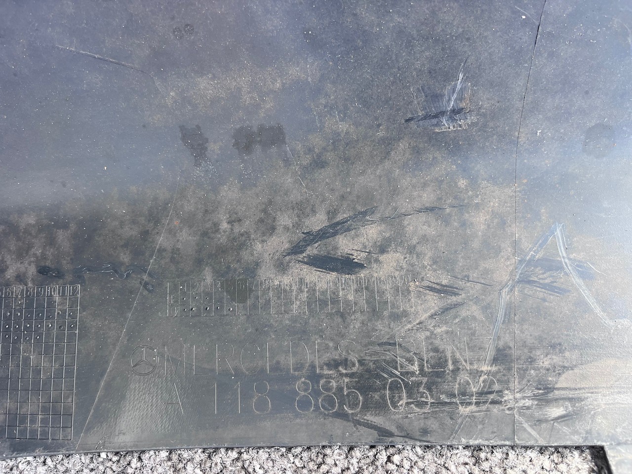 Mercedes Cla Amg Shooting Brake A118 2019-2023 Rear Bumper 6 Pdc Genuine [e357]