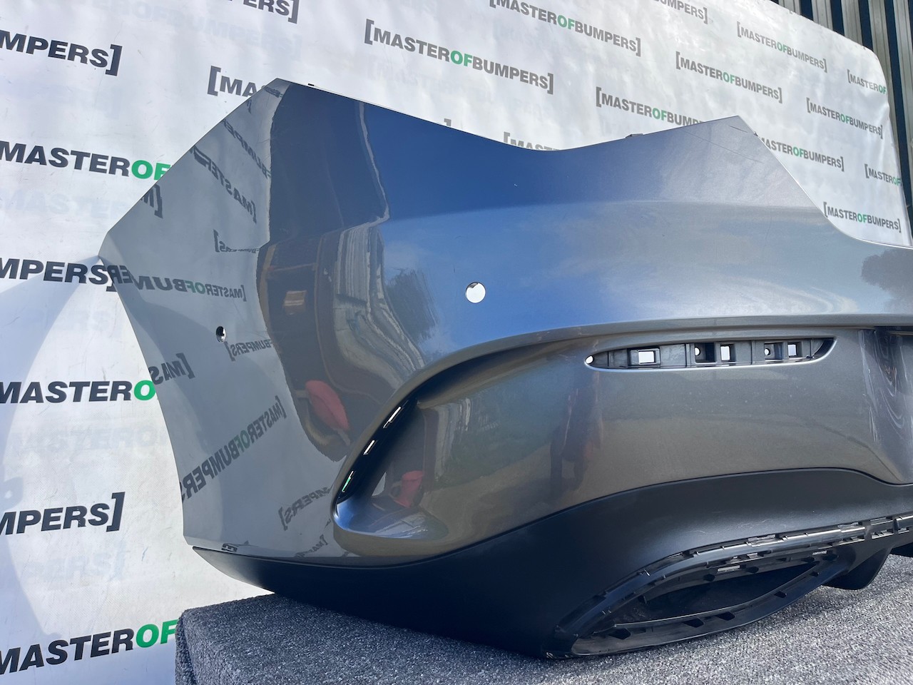 Mercedes Cla Amg Shooting Brake A118 2019-2023 Rear Bumper 6 Pdc Genuine [e357]