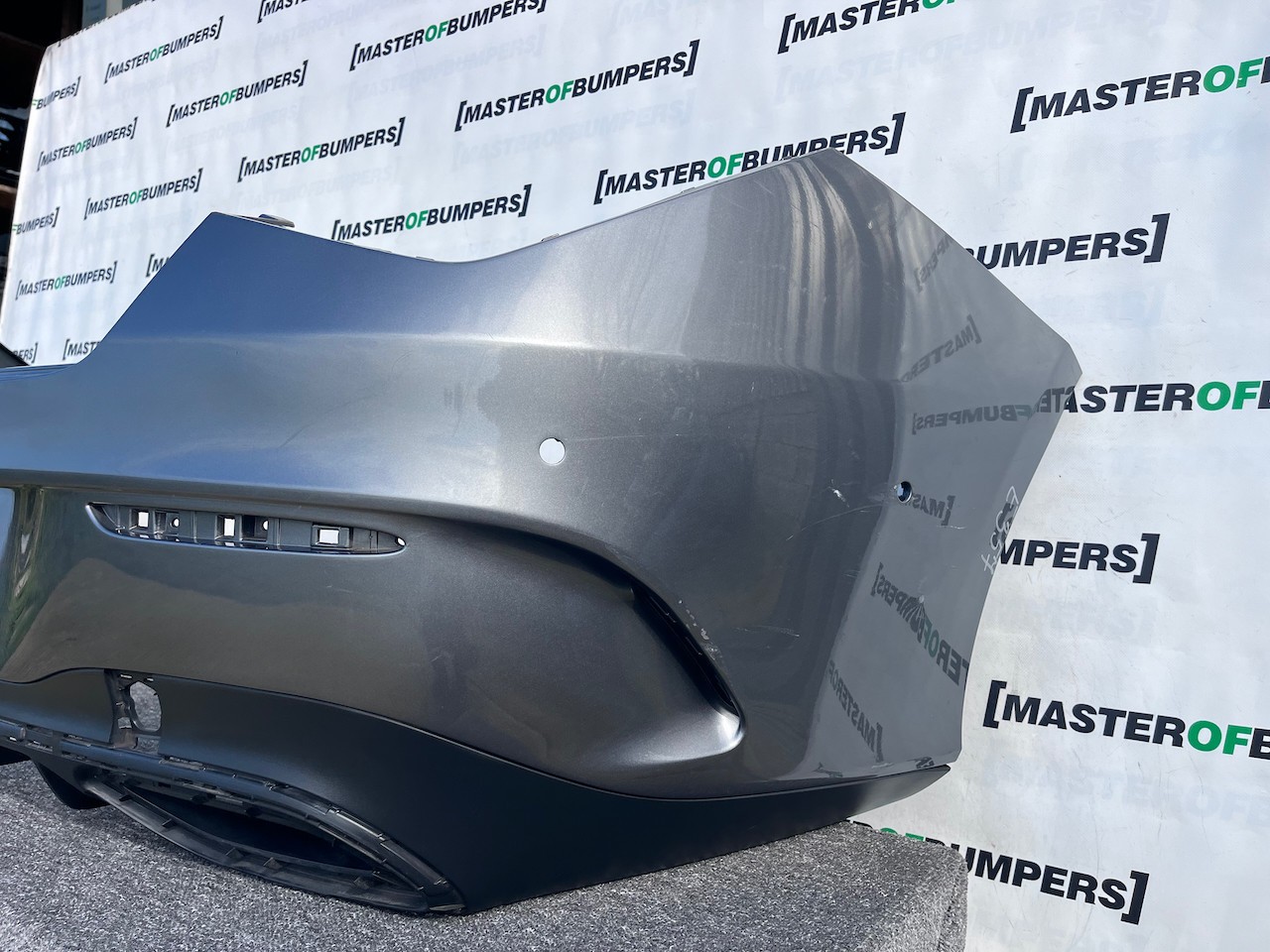 Mercedes Cla Amg Shooting Brake A118 2019-2023 Rear Bumper 6 Pdc Genuine [e357]