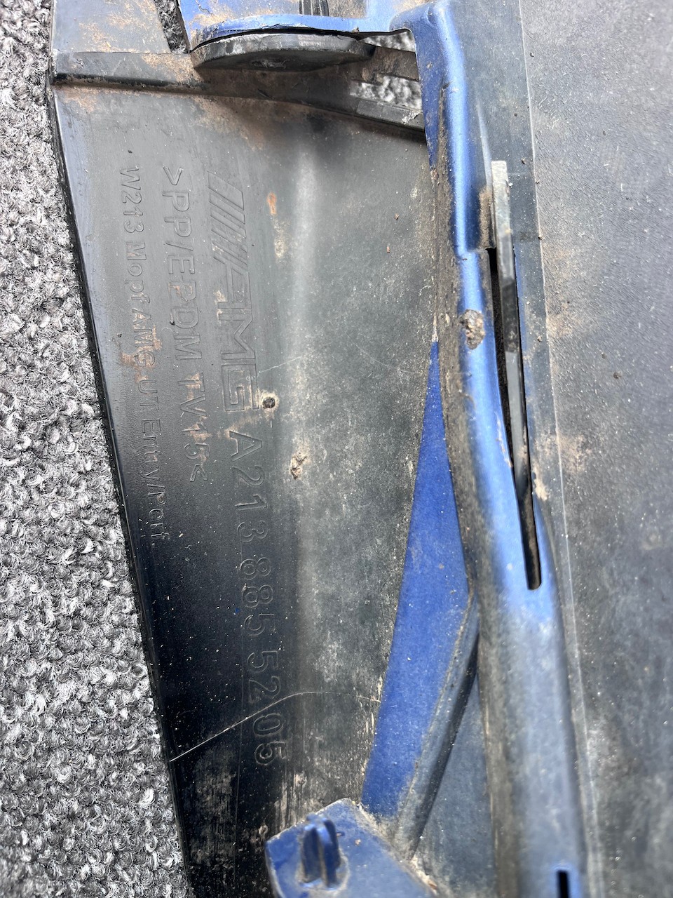 Mercedes E53 Amg A213 Lift Salon Only 2022-2026 Rear Bumper 6 Pdc Genuine [e369]