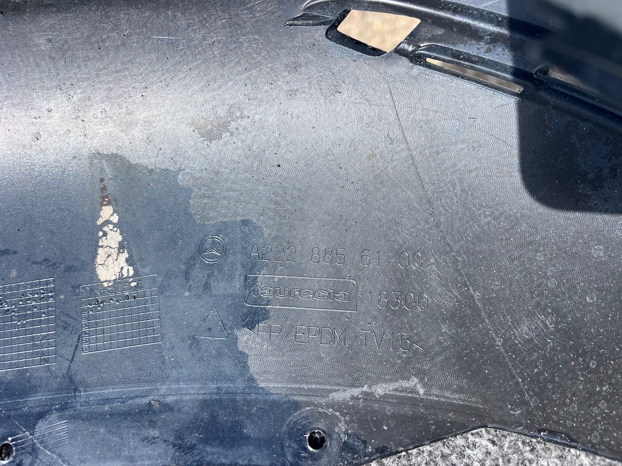 Mercedes S Class Amg A222 Lift Salon 2017-2020 Front Bumper 6 Pdc Genuine [e397]