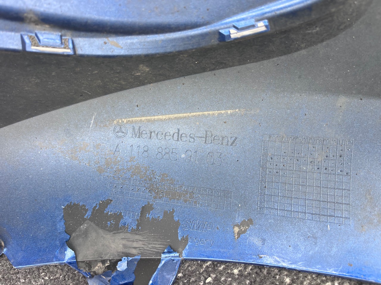 Mercedes Cla Sport Edition A118 Lift 2023-2025 Front Bumper 6 Pdc Genuine [e470]