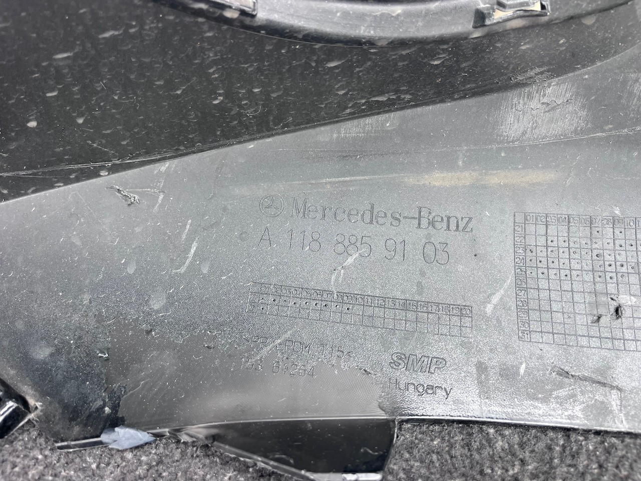 Mercedes Cla Sport Edition A118 Lift 2023-2025 Front Bumper 6 Pdc Genuine [e471]