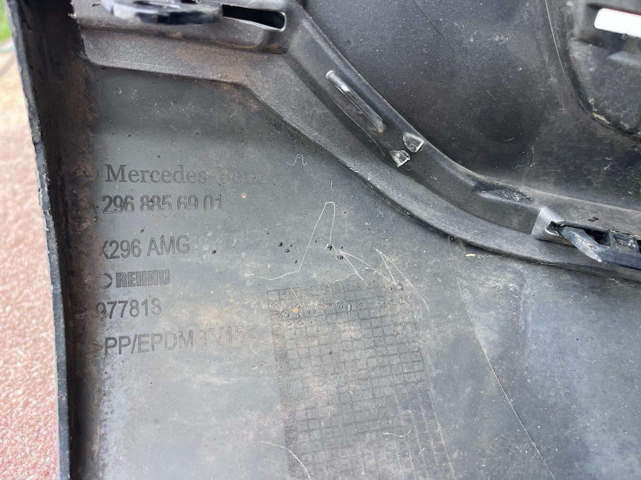 Mercedes Eqs Amg Sport Suv Elec A296 2023-2026 Front Bumper 6 Pdc Genuine [e485]
