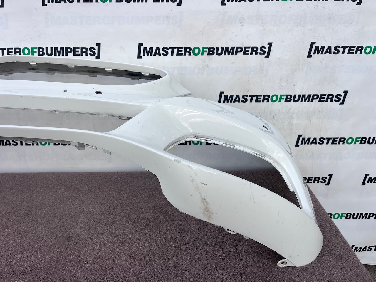 Mercedes C Class Se A205 Premium 2015-2018 Front Bumper 6 Pdc Genuine [e590]