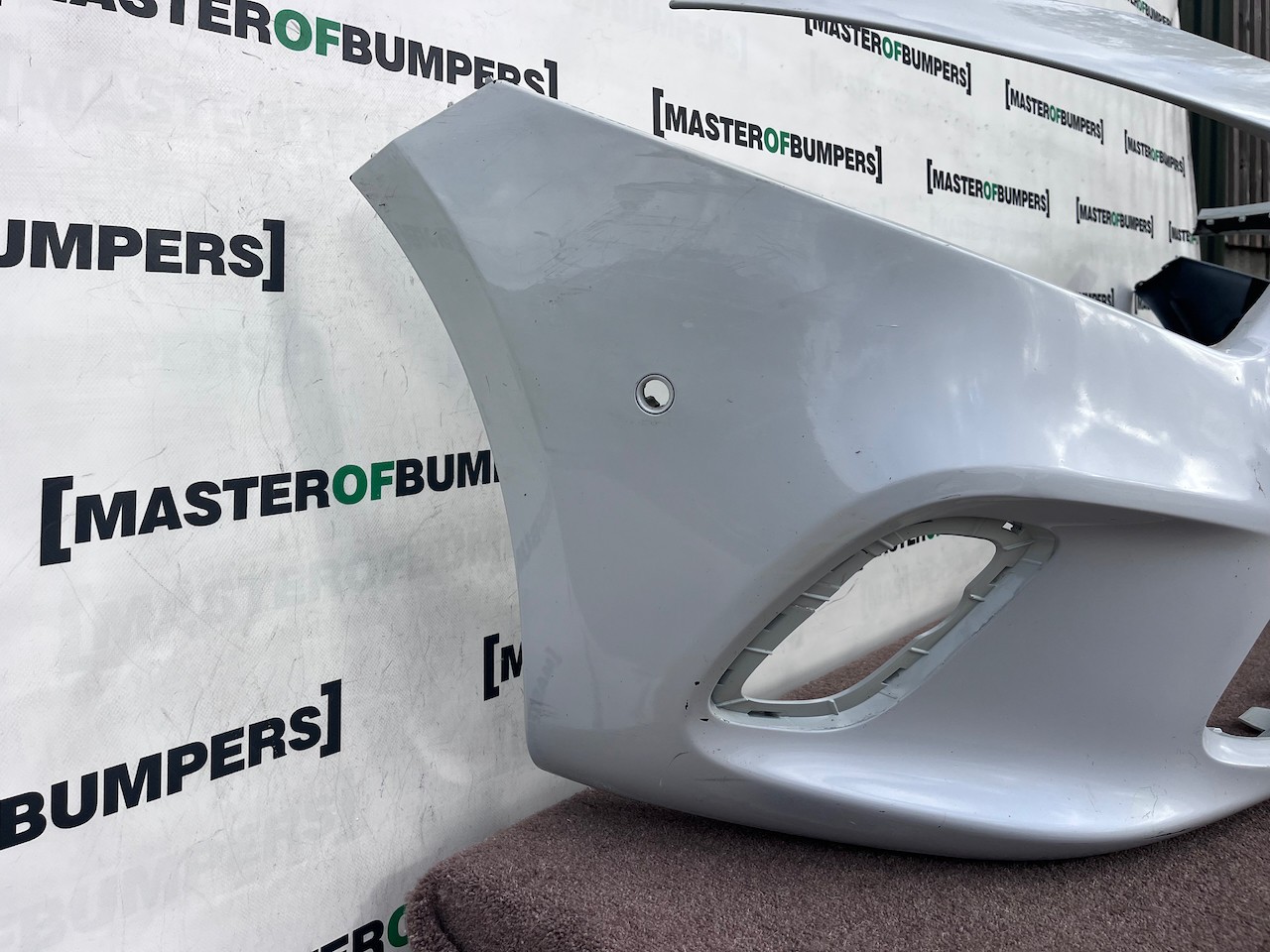 Mercedes A Class Se A177 Hatchback 2019-2022 Front Bumper 6 Pdc Genuine [e507]