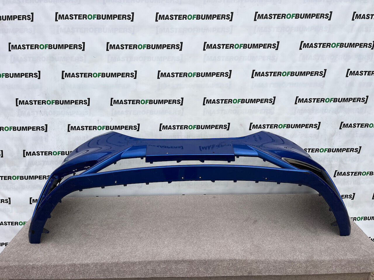 Mg Mg3 Exclusive Face Lift Hatchback 2018-2023 Front Bumper Blue Genuine [p100]