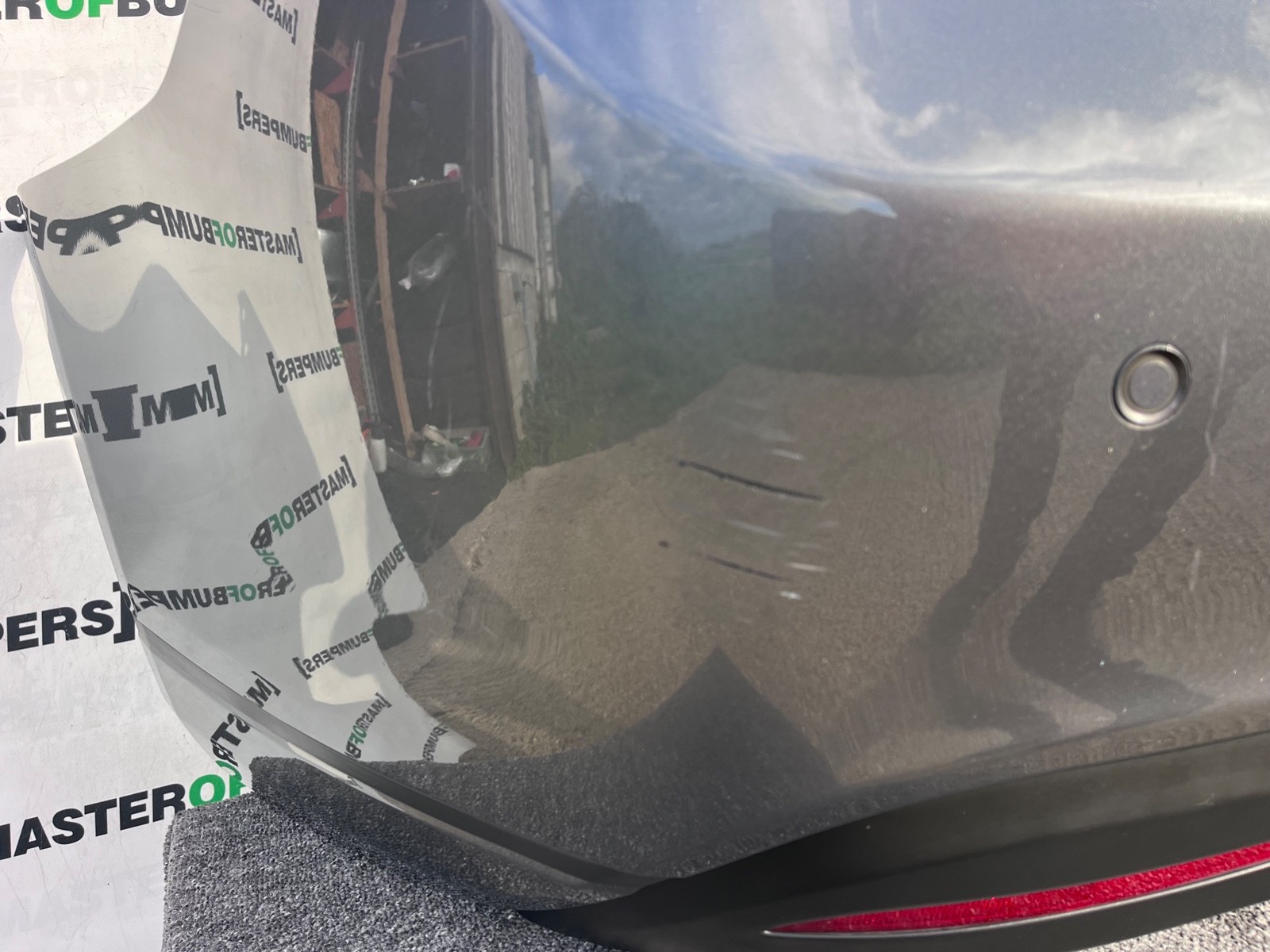 Mg 6 Mg6 Mk1 2009-2015 Rear Bumper 4 Pdc Genuine [p556]