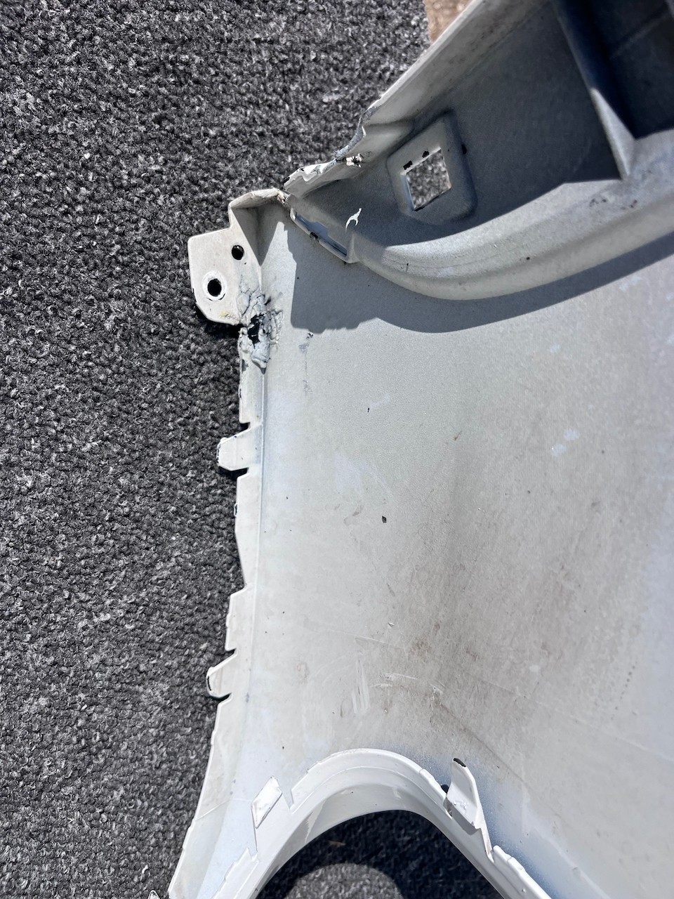 Mg Hs Hybrid+ E Crossover Mk2 2024-2027 Front Bumper 4 Pdc Genuine [p645]