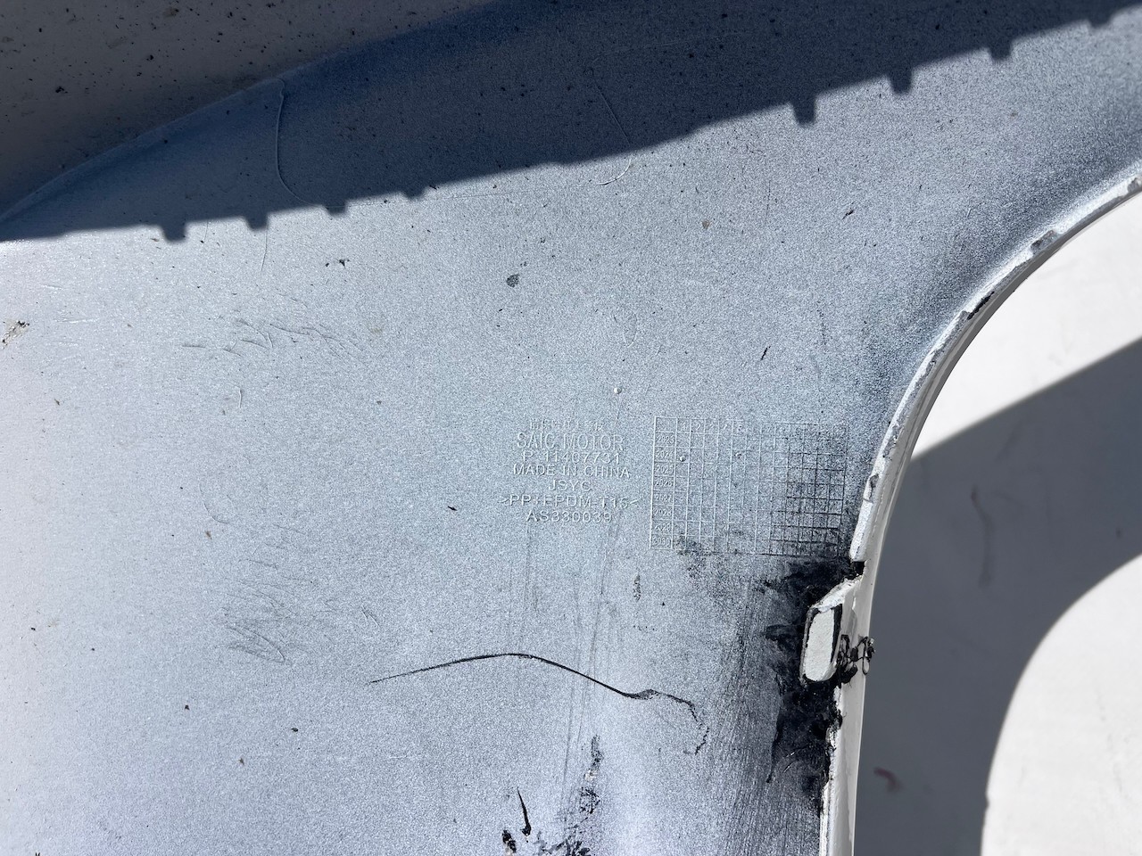 Mg Hs Hybrid+ E Crossover Mk2 2024-2027 Front Bumper 4 Pdc Genuine [p645]