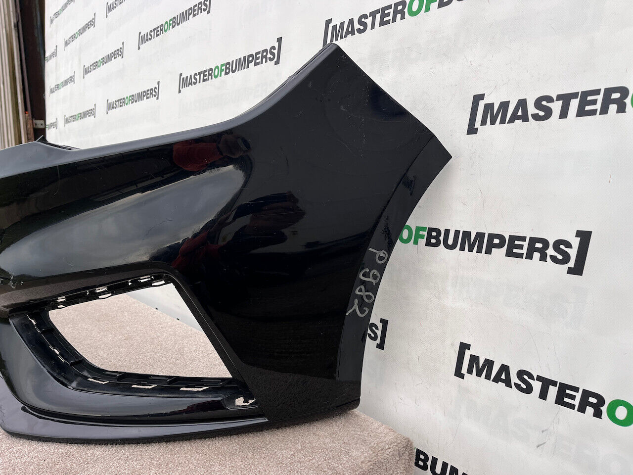 Mg Mg3 Exclusive Face Lift Hatchback 2018-2023 Front Bumper Black Genuine [p982]