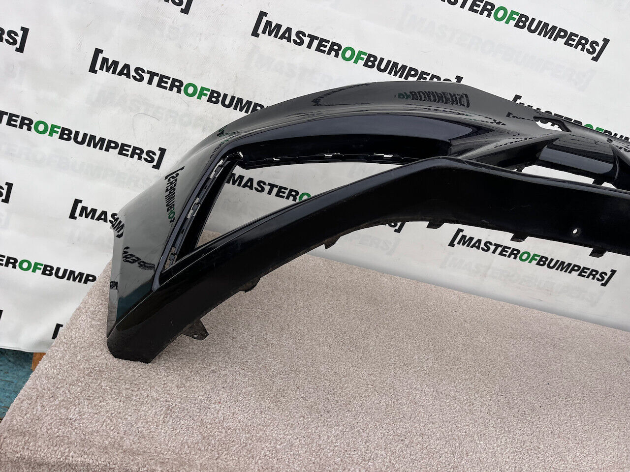 Mg Mg3 Exclusive Face Lift Hatchback 2018-2023 Front Bumper Black Genuine [p982]