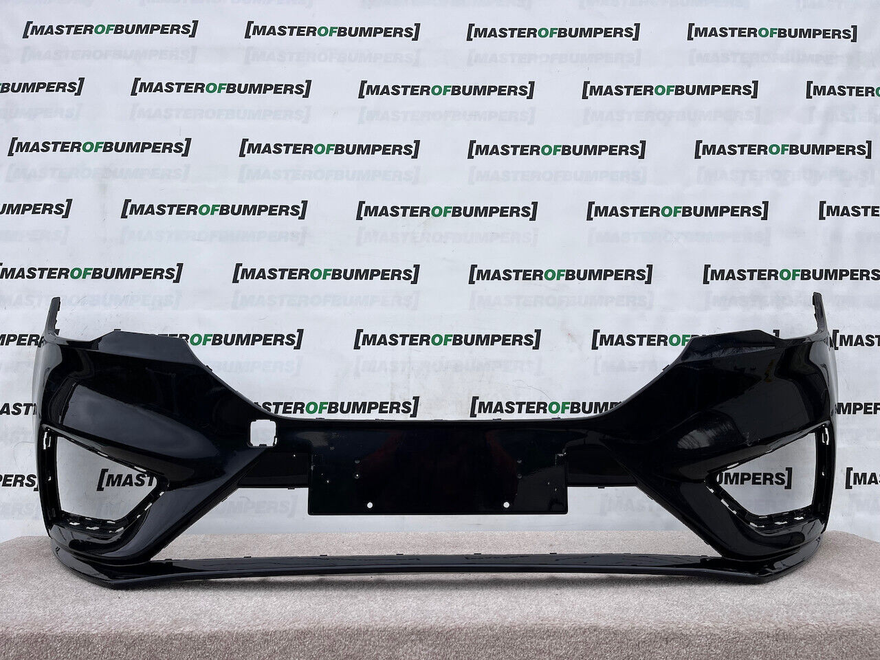 Mg Mg3 Exclusive Face Lift Hatchback 2018-2023 Front Bumper Black Genuine [p982]