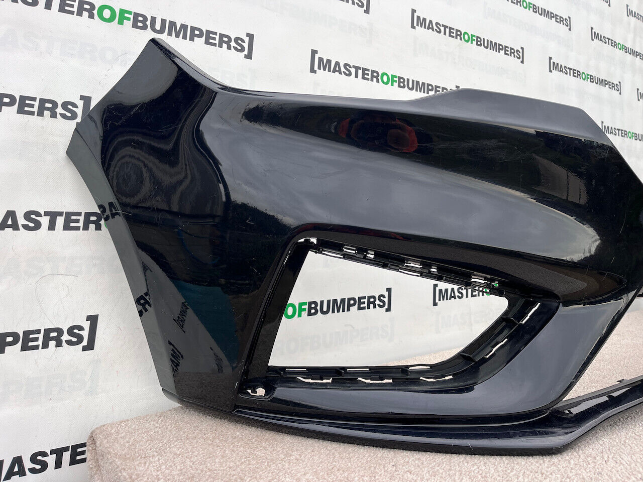 Mg Mg3 Exclusive Face Lift Hatchback 2018-2023 Front Bumper Black Genuine [p982]