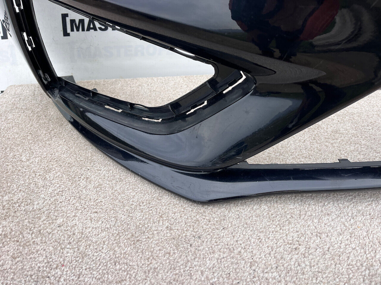 Mg Mg3 Exclusive Face Lift Hatchback 2018-2023 Front Bumper Black Genuine [p982]