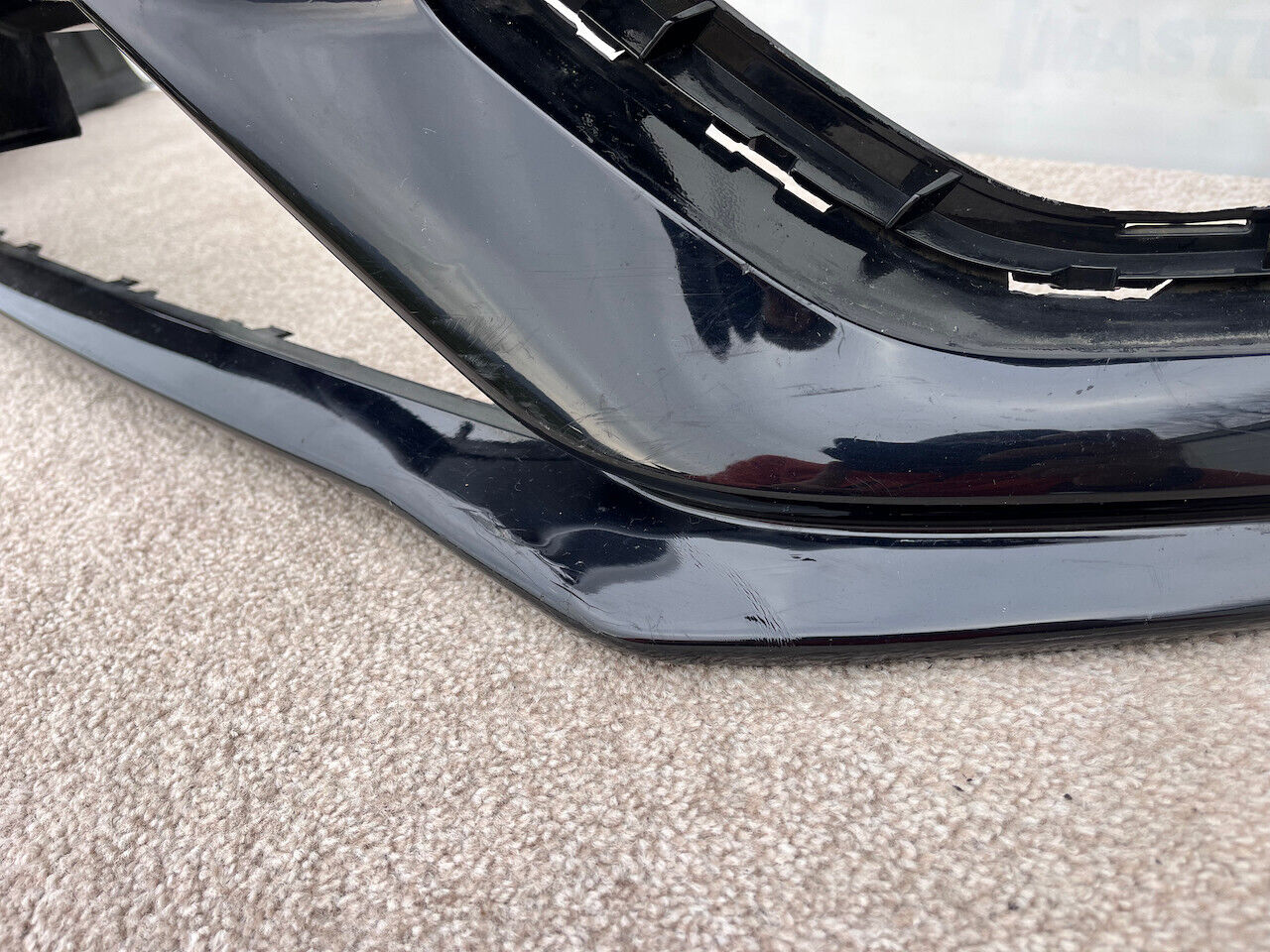 Mg Mg3 Exclusive Face Lift Hatchback 2018-2023 Front Bumper Black Genuine [p982]