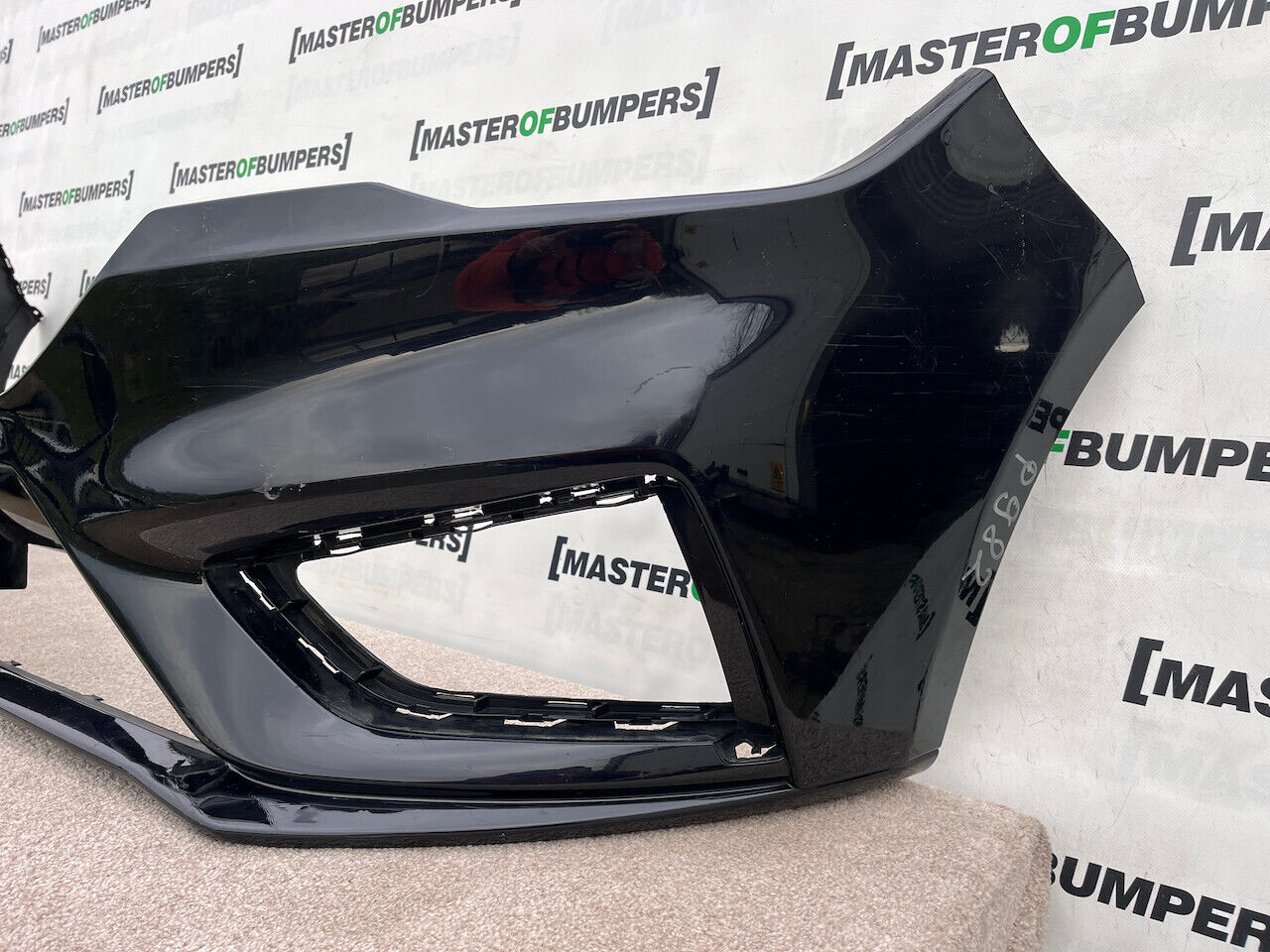 Mg Mg3 Exclusive Face Lift Hatchback 2018-2023 Front Bumper Black Genuine [p982]