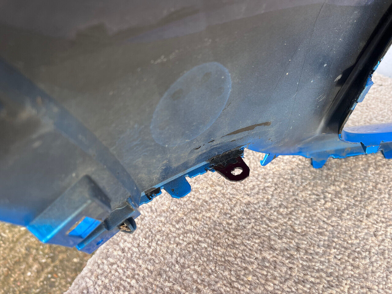 Mg Zs Crossover Face Lift 2019-2023 Front Bumper Blue Genuine [p993]