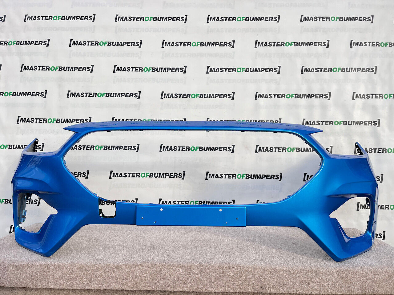 Mg Zs Crossover Face Lift 2019-2023 Front Bumper Blue Genuine [p993]
