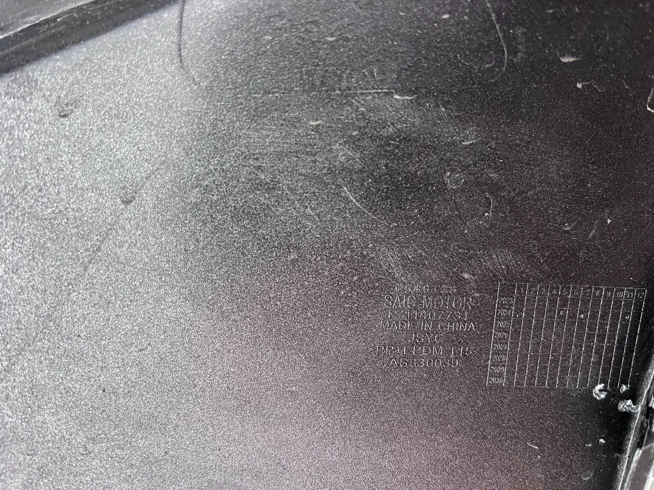 Mg Hs Hybrid+ E Crossover Mk2 2024-on Front Bumper 4 Pdc Genuine [p558]