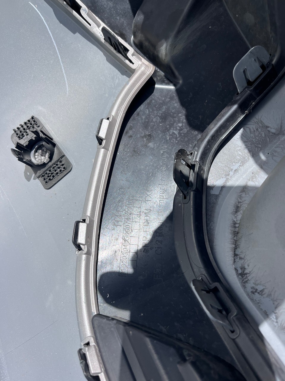 Mini One Jcw F55 Lci Hatchback 2021-2025 Rear Bumper 4 Pdc Genuine [p479]