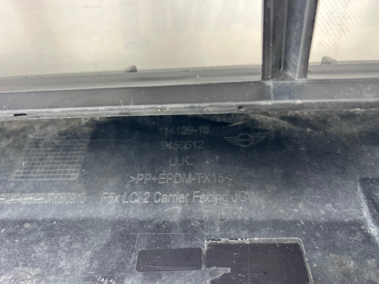 Mini Cooper Jcw F56 F55 Lci 2021-2024 Front Bumper Carier No Pdc Genuine [p516]