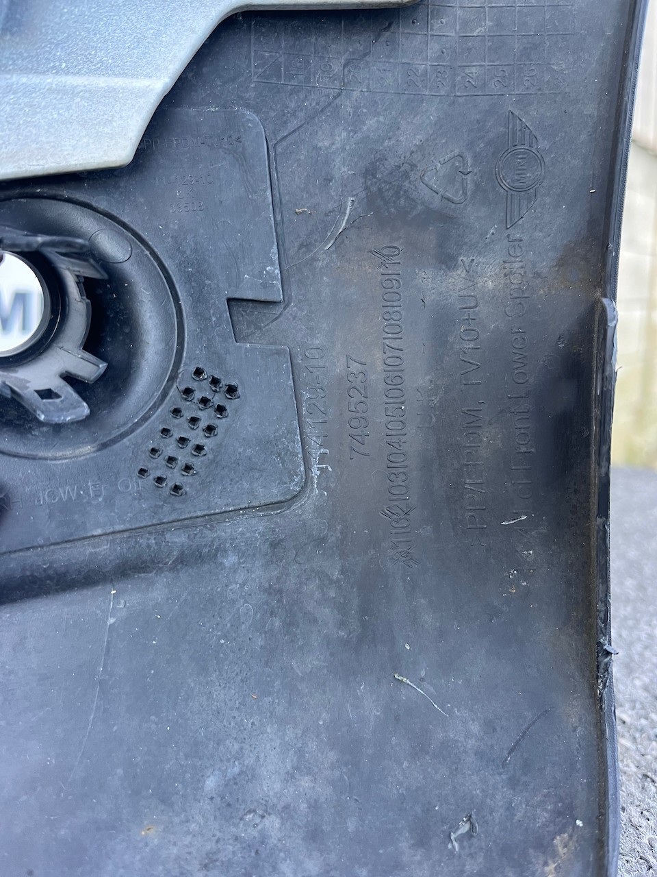 Mini Clubman Jcw Sport F54 Hatchback 2015-2020 Front Bumper 6 Pdc Genuine [p641]