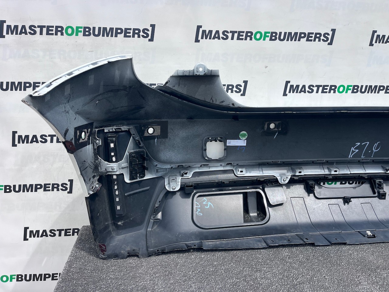Mini Cooper Jcw Ev Electric Lci Hatch 2025-2027 Rear Bumper 6 Pdc Genuine [p697]