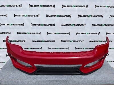 Mini Countryman S Sport F60 2017-2021 Front Bumper Red 4 Pdc Genuine [p623]