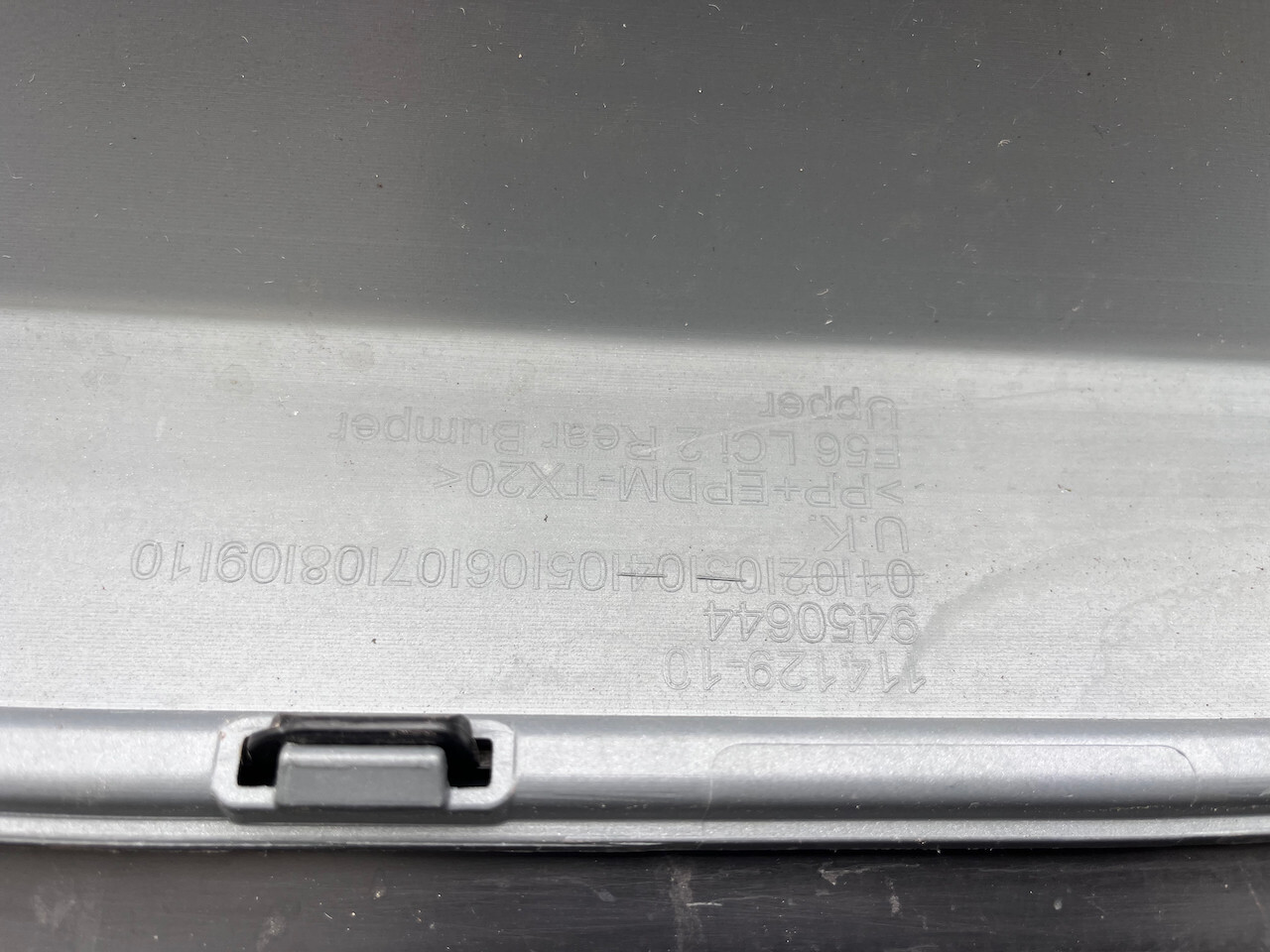 Mini One Classic Se F56 Lci Hatchback 2021-2025 Rear Bumper 4 Pdc Genuine [p464]