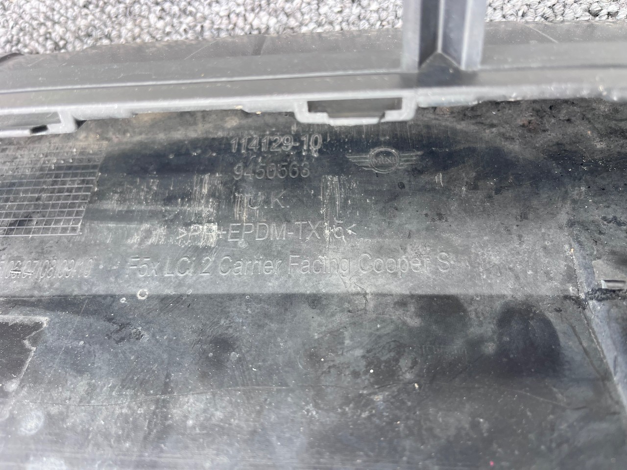Mini Cooper S F56 Lci 2021-2024 Front Bumper Carier Genuine [p506]