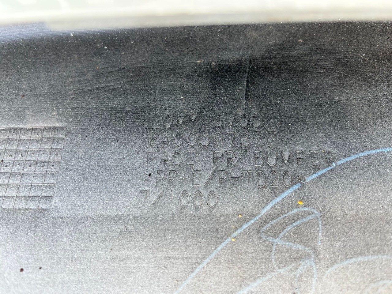 Mitsubishi Mirage Design 2020-on Front Bumper Genuine [m347]