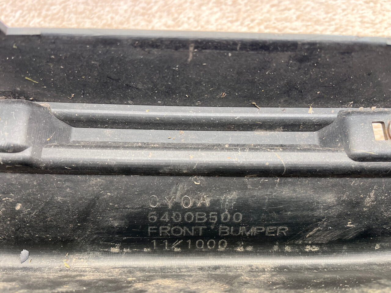 Mitsubishi Lancer Gs2 Evo 10 Hatch 2008-2011 Front Bumper +jets Genuine [g434]