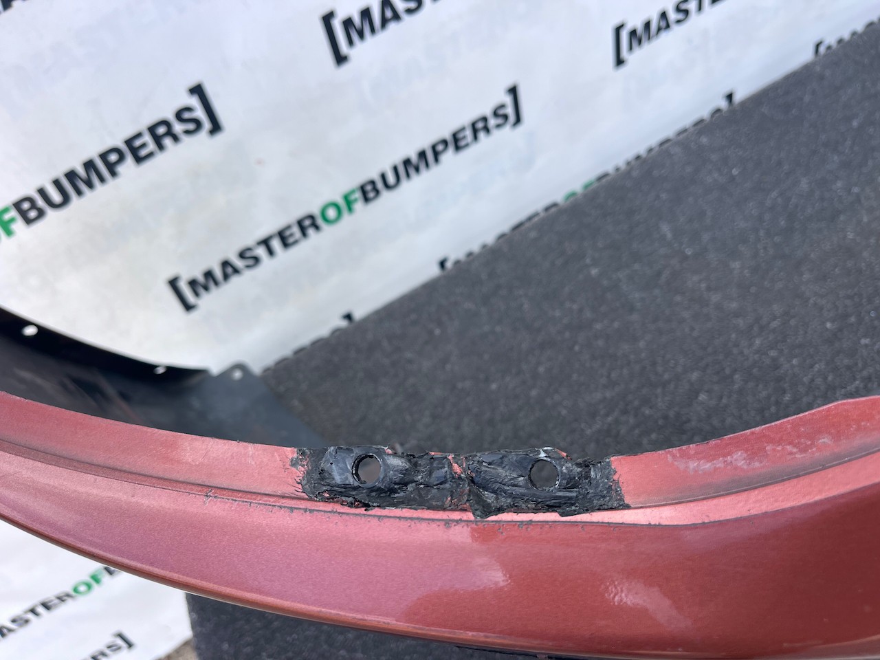 Mitsubishi Outlander Mk3 2012-2015 Front Bumper No Pdc +jets Genuine [m504]