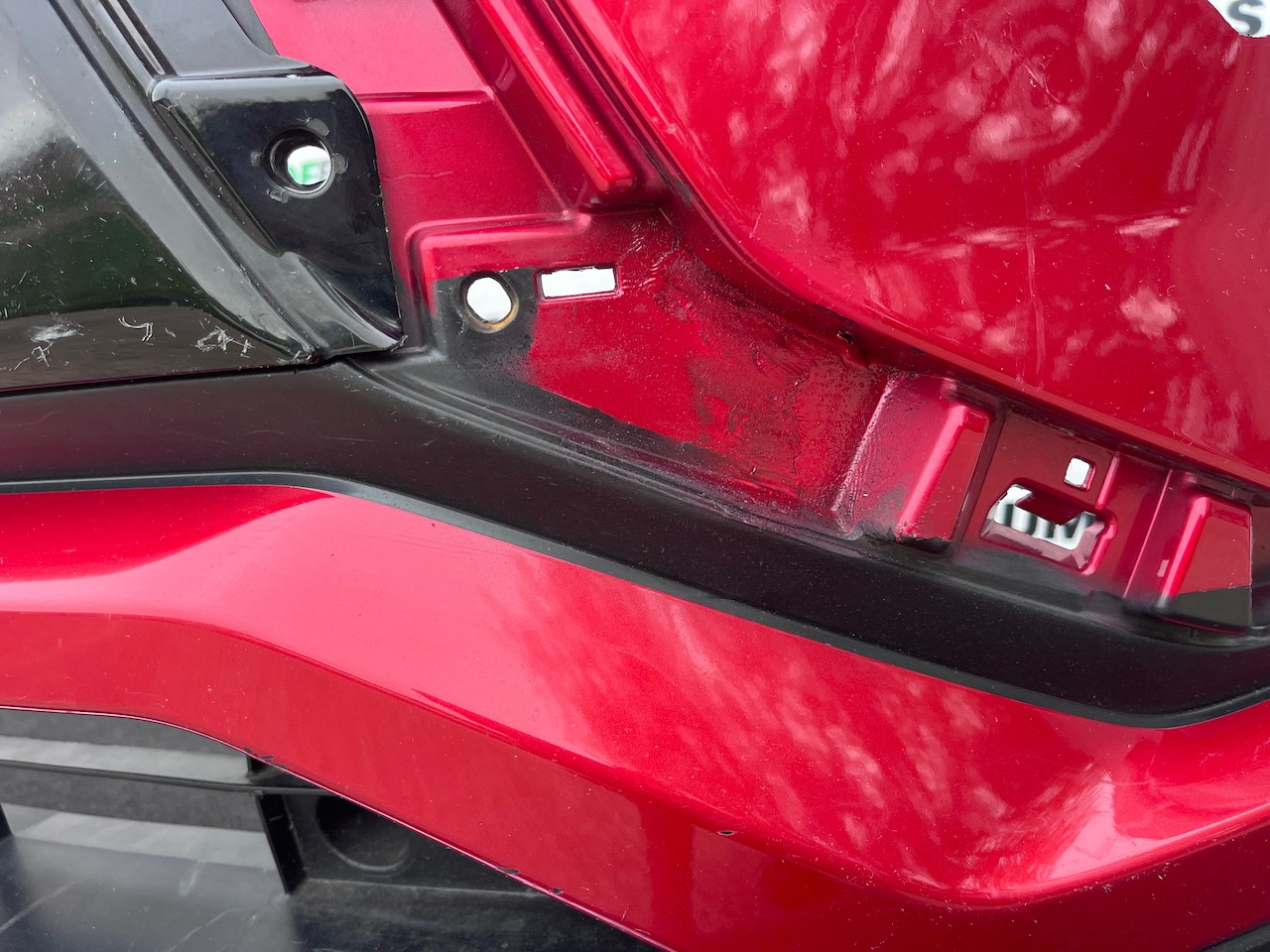 Mitsubishi Eclipse Cross Hatch 2017-2021 Front Bumper 4 Pdc +jets Genuine [m508]